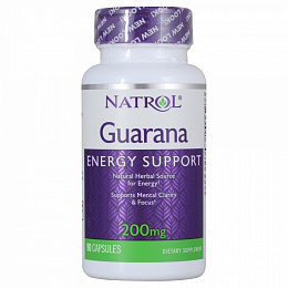 Natrol Guarana 200 мг (90 капс.)