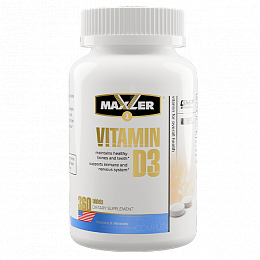 Maxler Vitamin D3 (360 табл.)