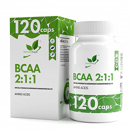 Natural Supp BCAA 2:1:1 Amino acids (120 капс.)