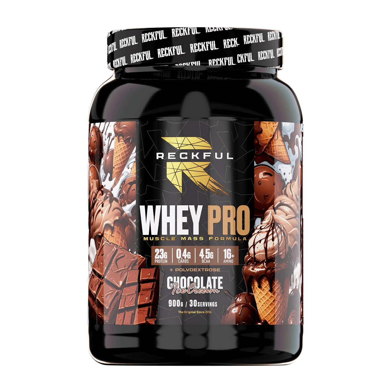 Reckful Whey + Polydextrose (900 гр.)