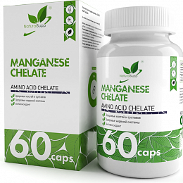Natural Supp Manganese chelate (60 капс.)