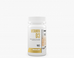 Maxler Vitamin D3 1200 IU (180 таб.)