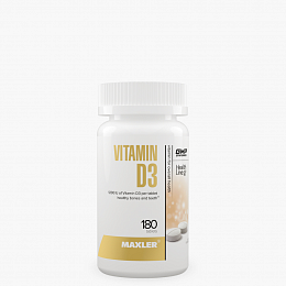 Maxler Vitamin D3 1200 IU (180 таб.)