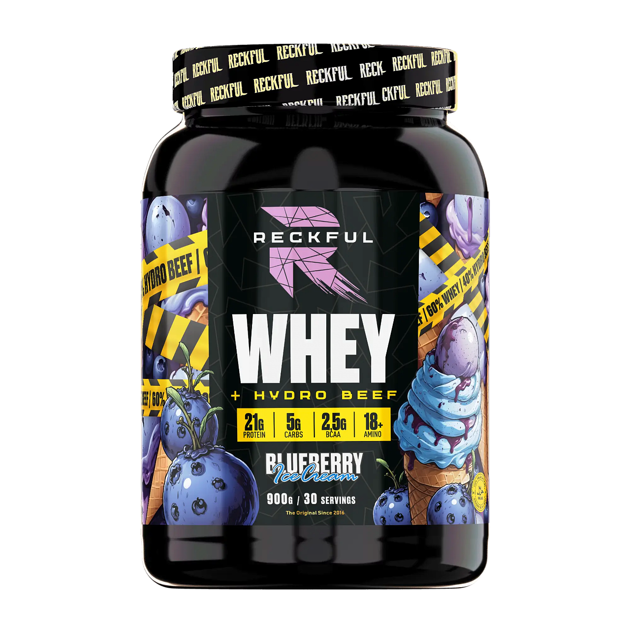 Reckful Whey + Beef protein (900гр.)