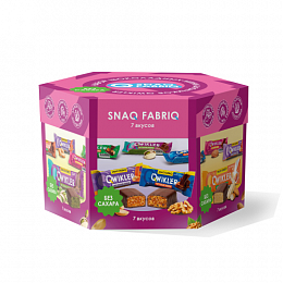 Подарочный набор батончиков QWIKLER ЯРКАЯ КОЛЛЕКЦИЯ (182 гр)