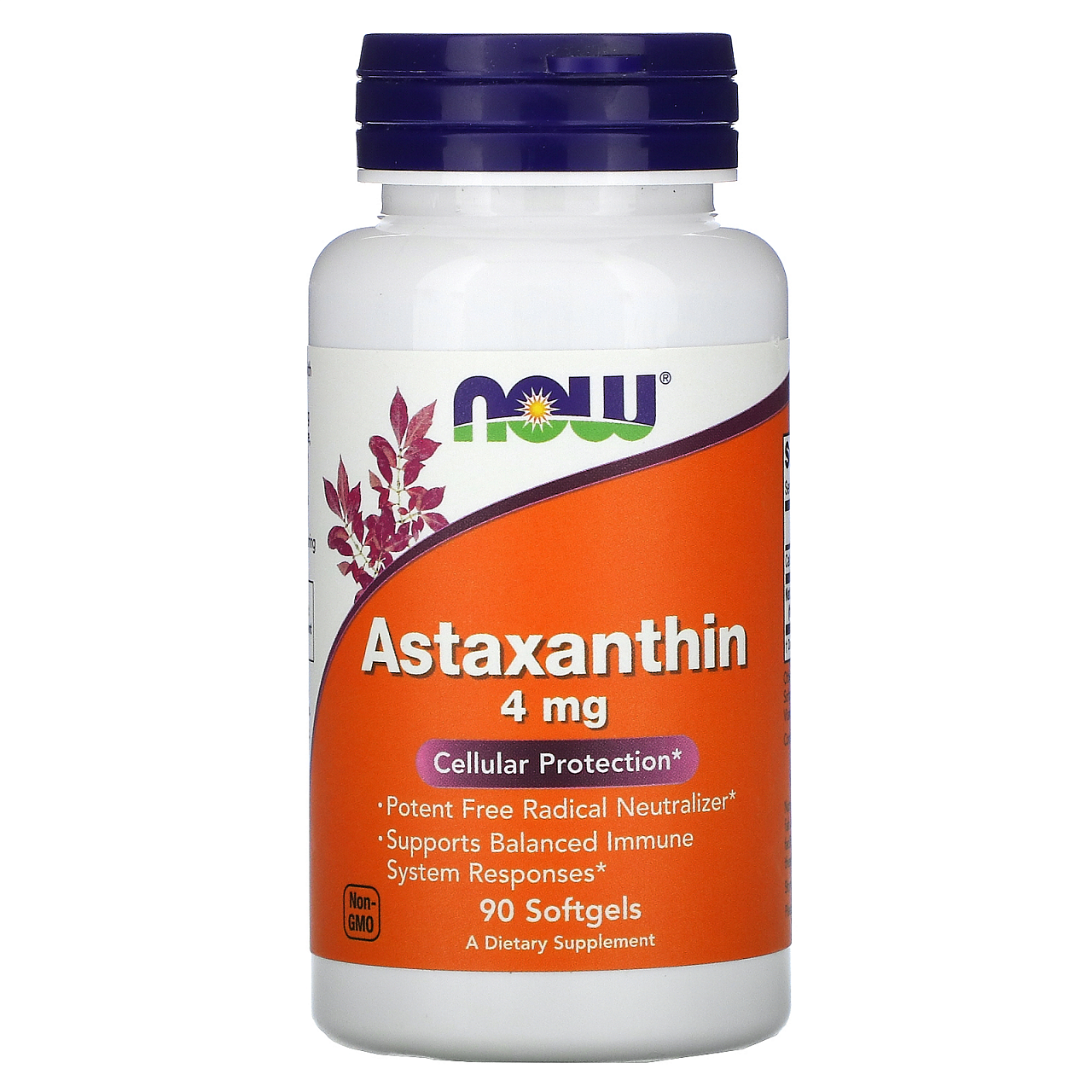 NOW Astaxanthin 4mg (90 капс.)