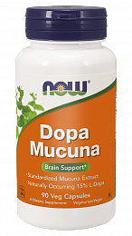 NOW Dopa Mucuna (90 капс.)
