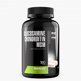 Maxler Glucosamine Chondroitin MSM (180 таб.)