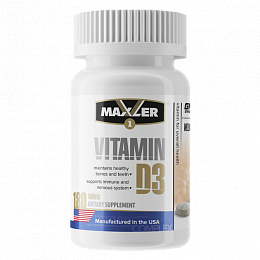 Maxler Vitamin D3 (180 таб.)