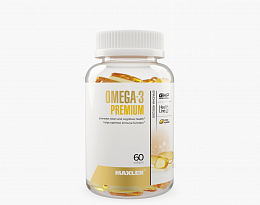 Maxler Omega-3 Premium EPA/DHA 400/200 Цитрус (60 капс.)