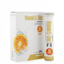 Maxler Vitamin C + Zinc (20 шип. табл.)