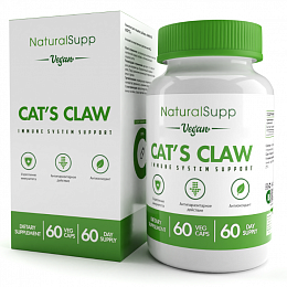 Natural Supp Cat's claw "veg"-Кошачий коготь (60 капс.)