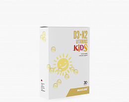 Maxler Vitamin D3 + K2 Kids (30 капс.)