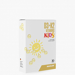 Maxler Vitamin D3 + K2 Kids (30 капс.)