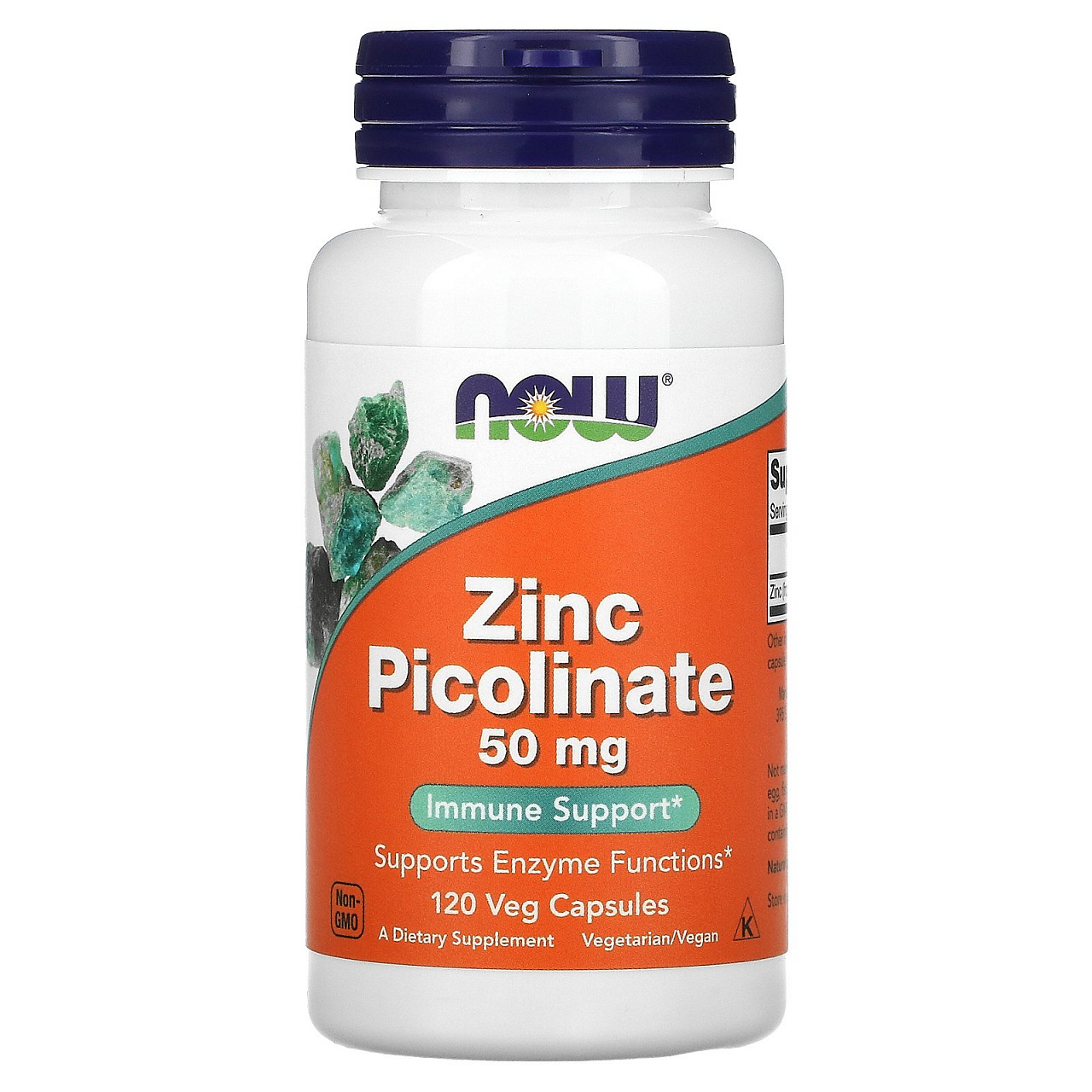 NOW Zinc Picolinate 50 mg (120 капс.)