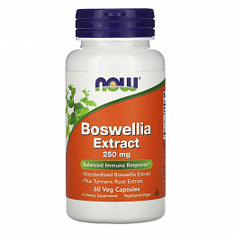 NOW Boswellia Extract 250 mg (60 капс.)