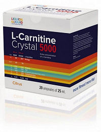 Liquid & Liquid L-carnitine Crystal 5000 (25 мл)