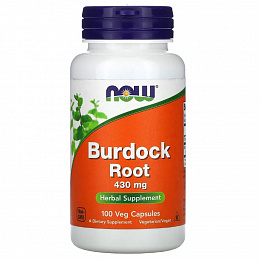NOW Burdock Root 430mg (100 капс.)