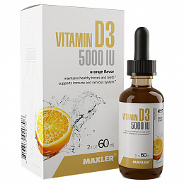 Maxler Vitamin D3 5000 IU (60 мл.)