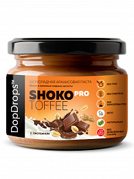 DopDrops Паста ореховая натуральная "Shoko Pro Toffee" (250 гр)
