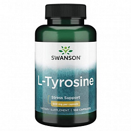 Swanson L-Tyrosine 500mg (100 капс.)