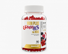 Maxler Iron Plus gummies for Kids (90 жев. табл.)