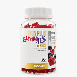 Maxler Iron Plus gummies for Kids (90 жев. табл.)