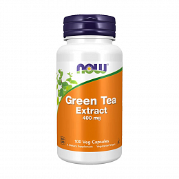 NOW Green Tea 400 mg (100 капс)