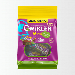 Батончик SNAQ FABRIQ QWIKLER Minis DUBAI (130гр.)