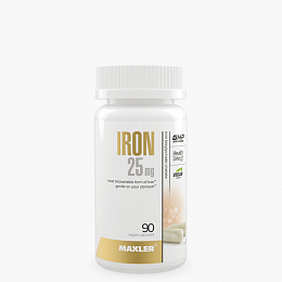 Maxler Iron 25mg Bisglycinate Chelate (90 капс)