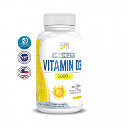 Proper Vit Premium Vitamin D3 5000mg (120 капс.)