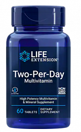 Life Extension Two-Per-Day Multivitamin (60 капс.)