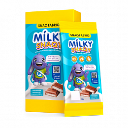 SNAQ FABRIQ молочный шоколад MILKY SNAQY (75 гр.)
