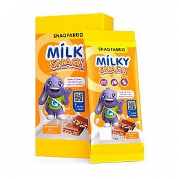 SNAQ FABRIQ молочный шоколад MILKY SNAQY (55 гр.)