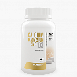 Maxler Calcium Magnesium Zinc+D3 (90 таб.)